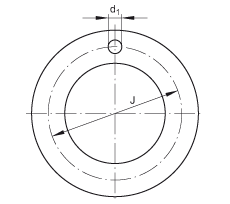 推力墊圈 EGW20-E40, 推力墊圈，免維護，帶鋼襯
